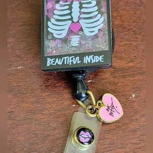 Betsey Johnson Badge Reel
